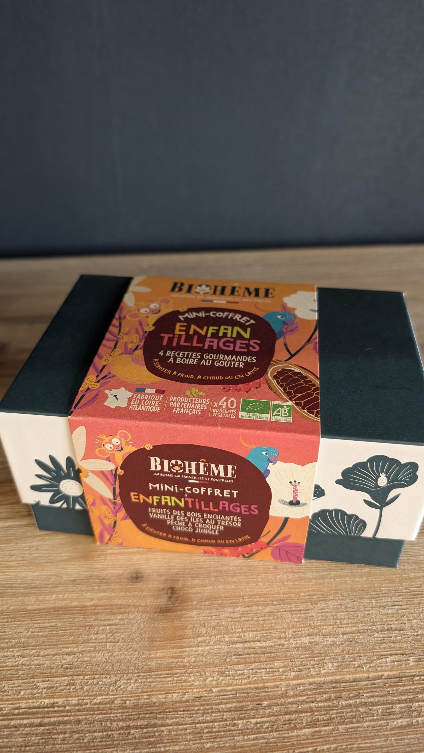 coffret infusions bio enfant