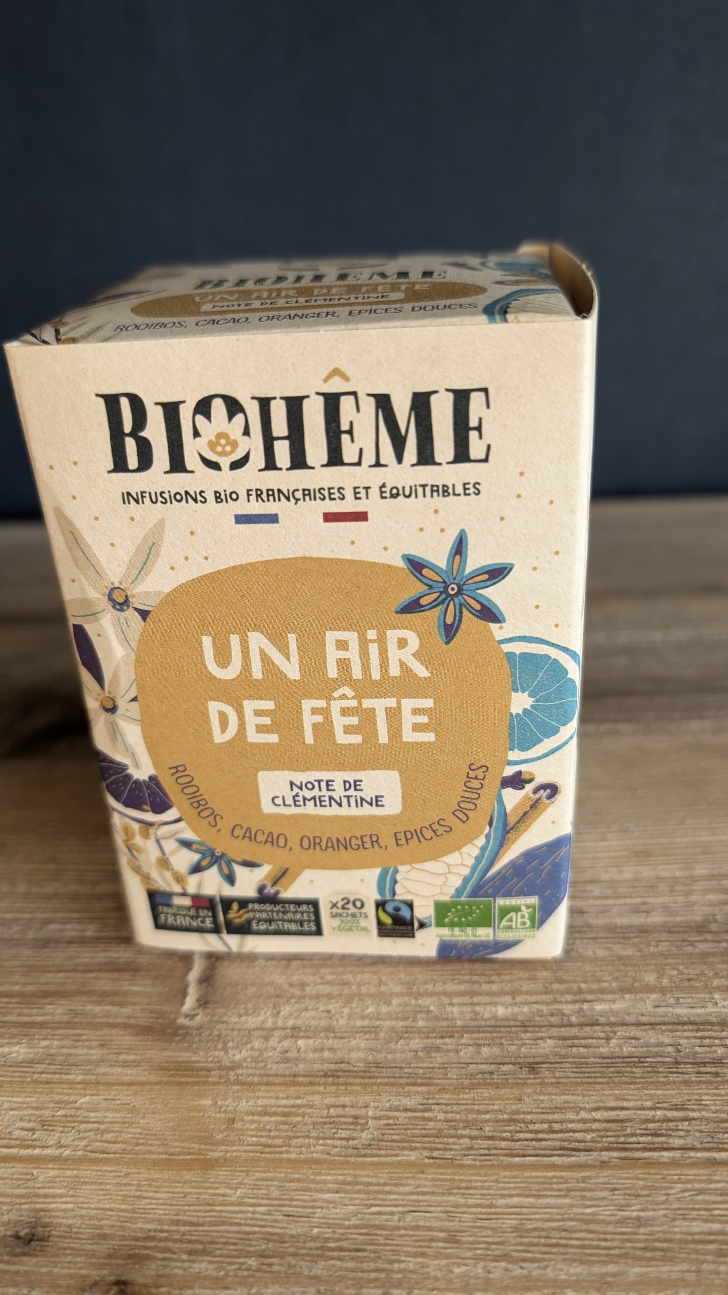 infusion rooibos clémentine bio