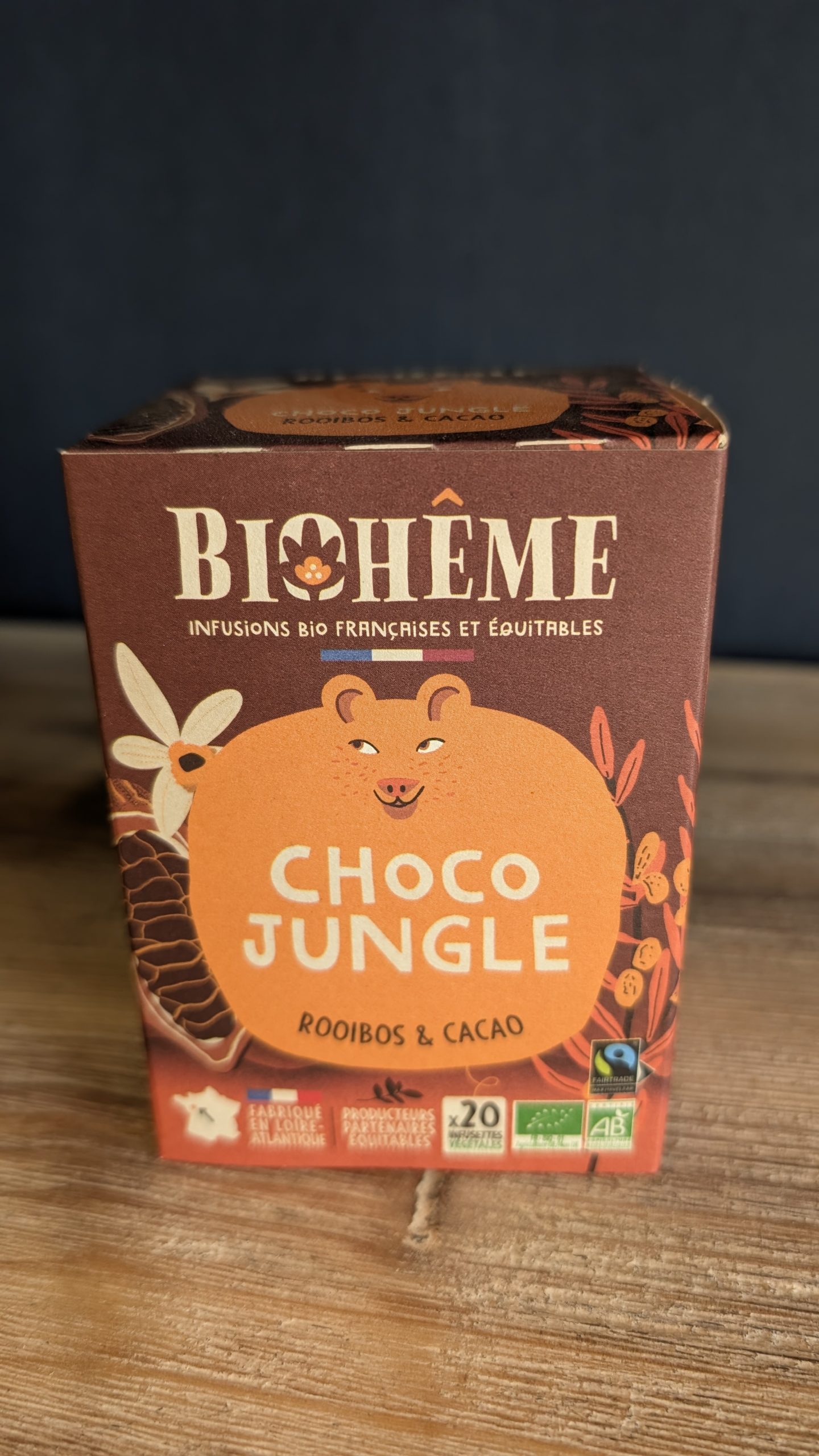 infusion rooibos cacao bio