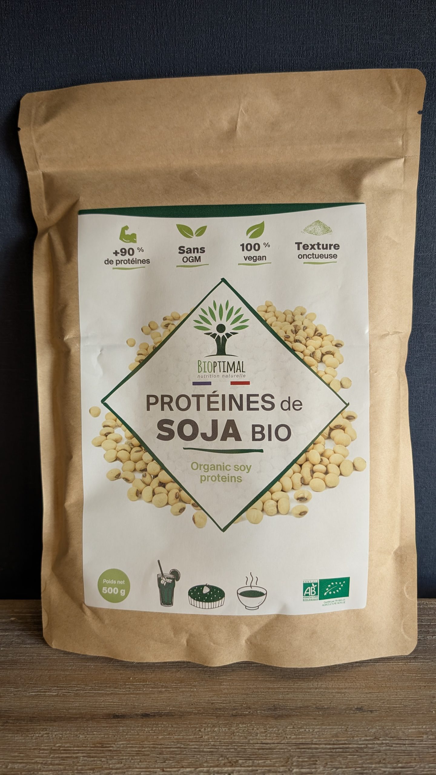 protéine soja bio vegan