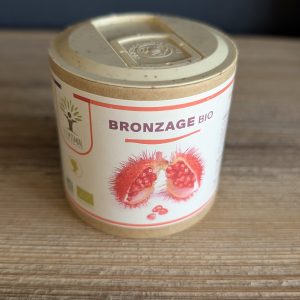 bronzage naturel plantes